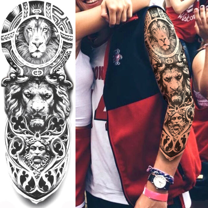 Lion Tattoo FullArm